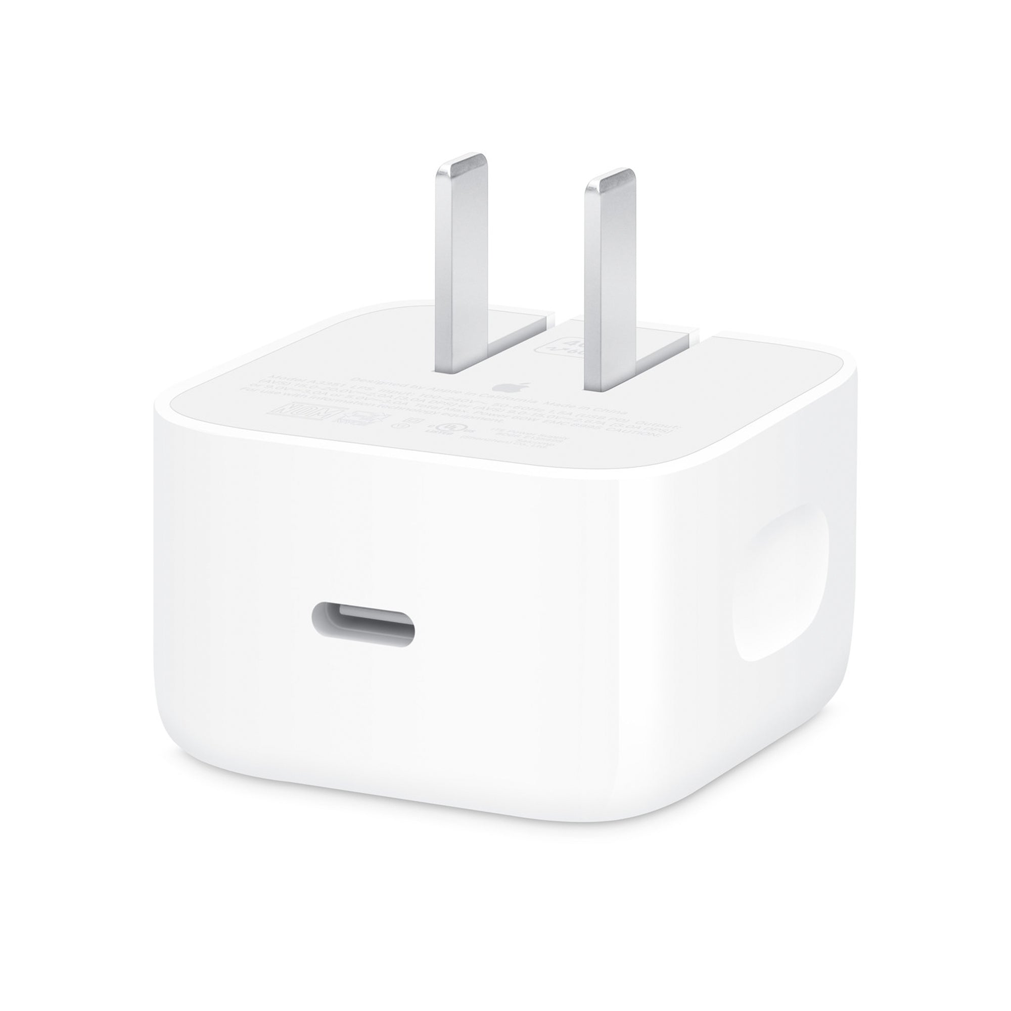 Apple Cubo Cargador Pro Tipo C 40w Carga Rápida