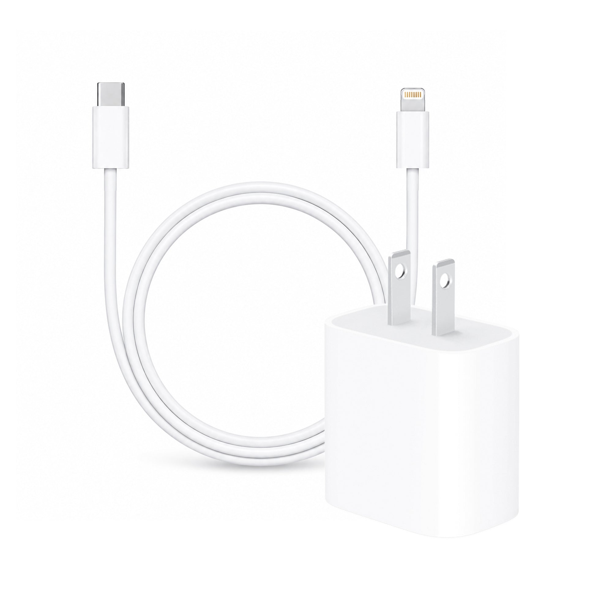 Apple Cubo Cargador + Cable Carga USB-C / Lightning 35W