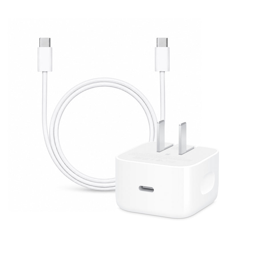 Apple Cubo Cargador + Cable Carga USB-C / USB-C 40W